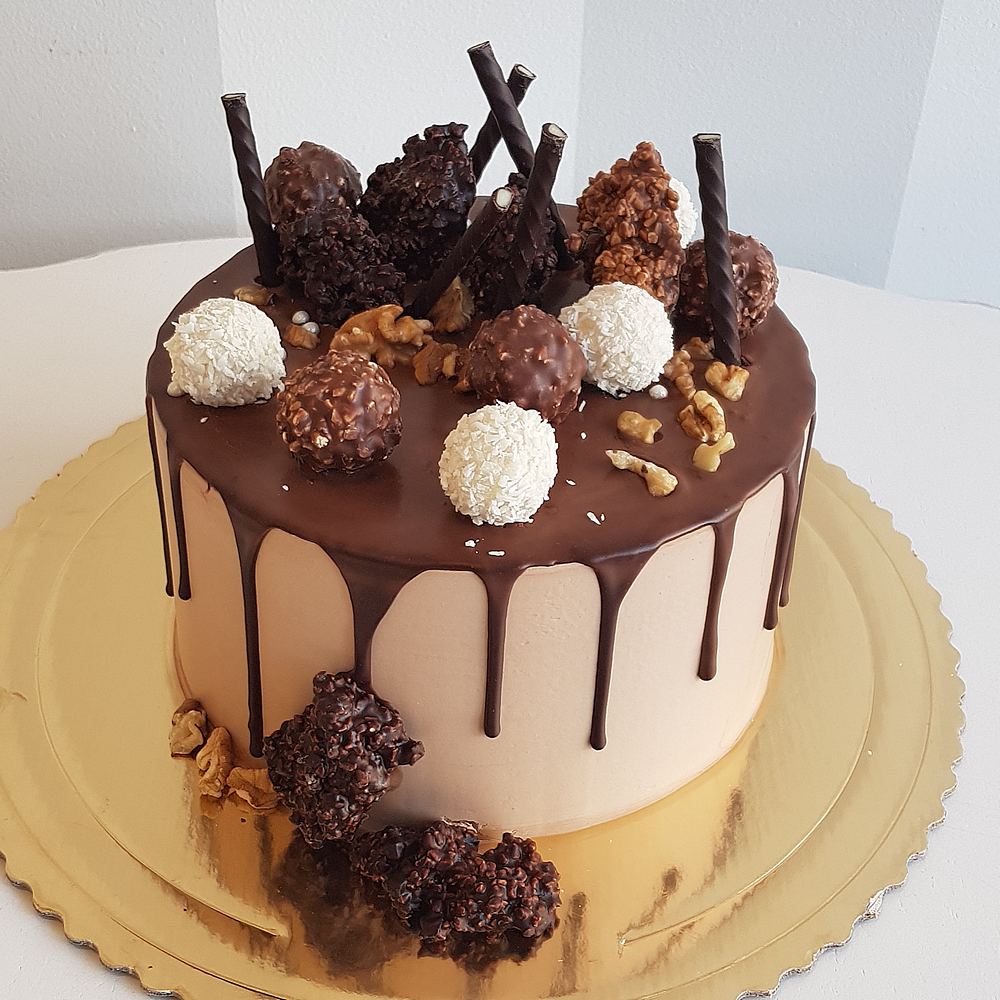 tort czekoladowy drip